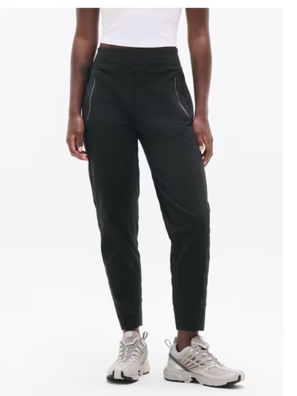 ATHLETA Trekkie North High Rise Jogger Black Size 2